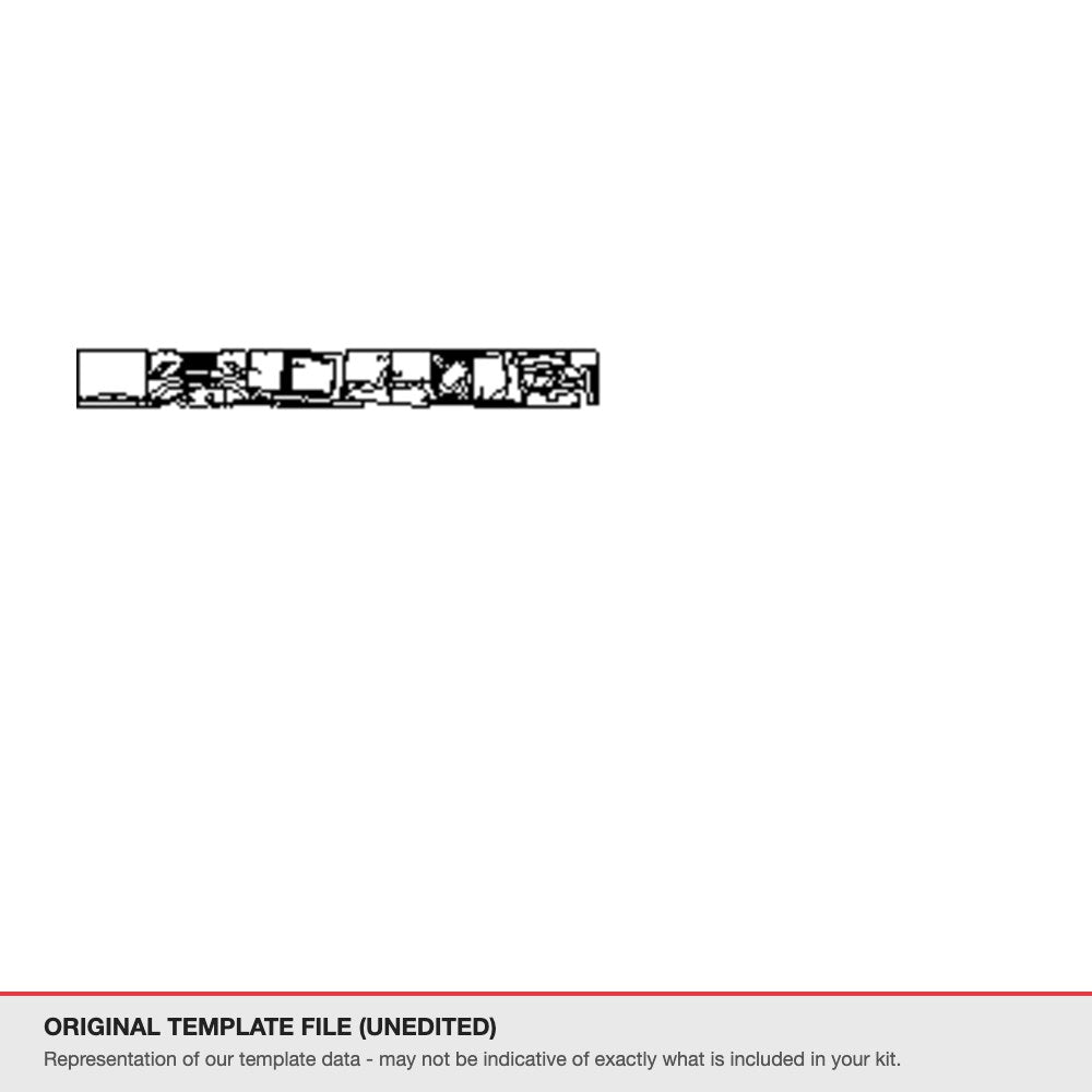 Lexus TX 350 2024+ original template file (template 1)