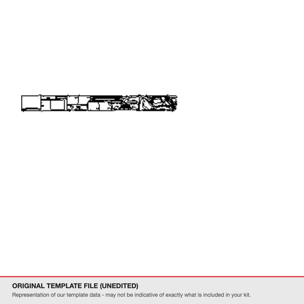 Lexus TX 350 2024+ original template file (template 2)