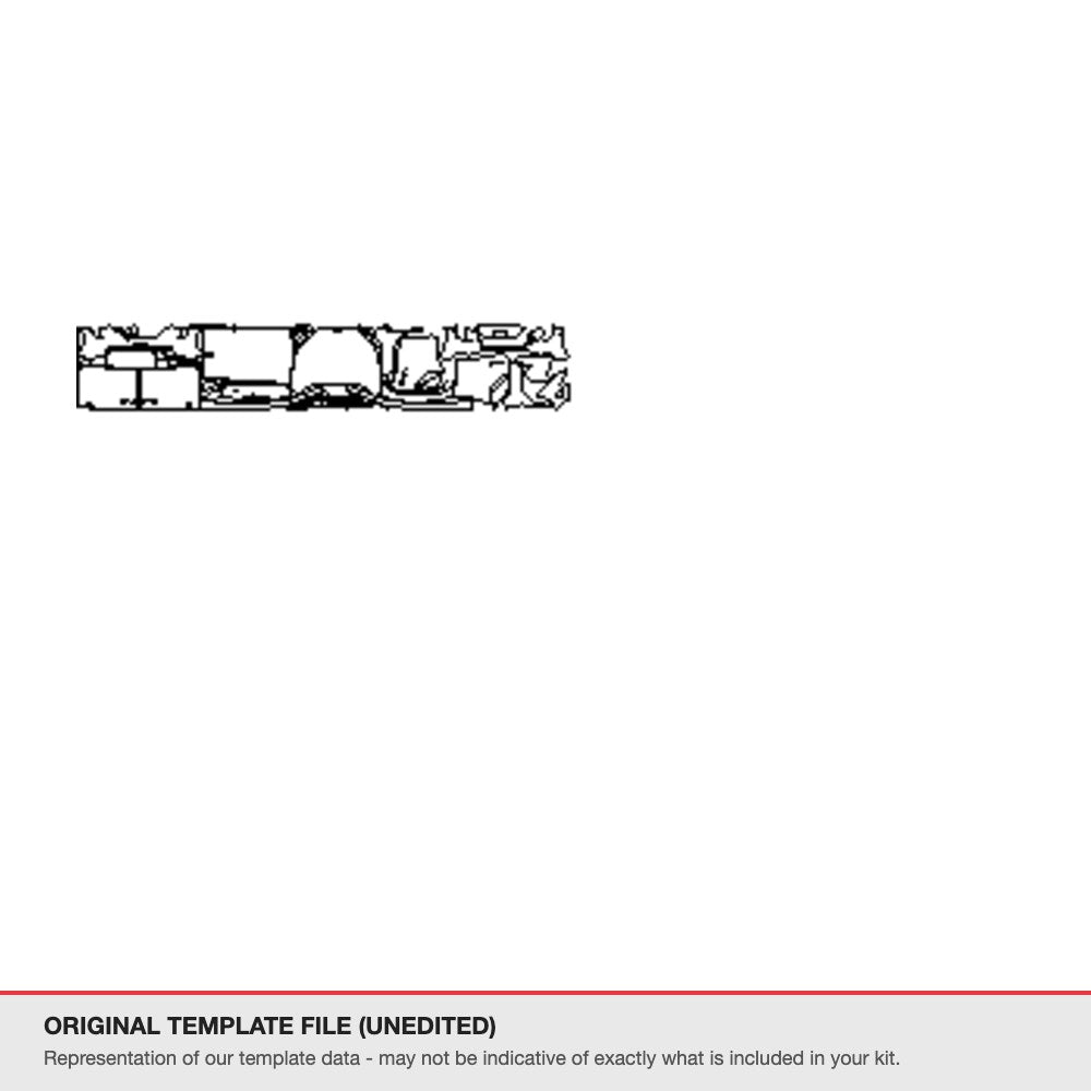 Lexus LBX 2024 original template file (template 2)