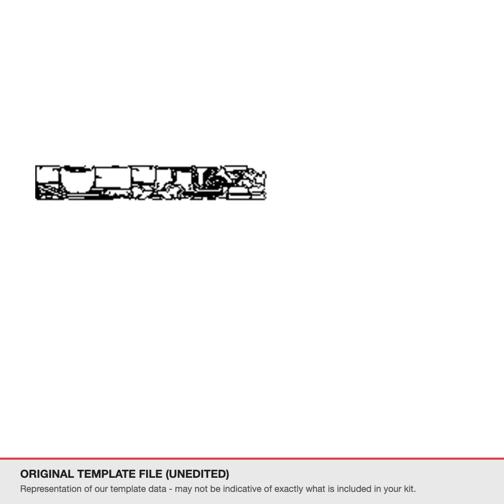Lexus LBX 2024 original template file (template 1)