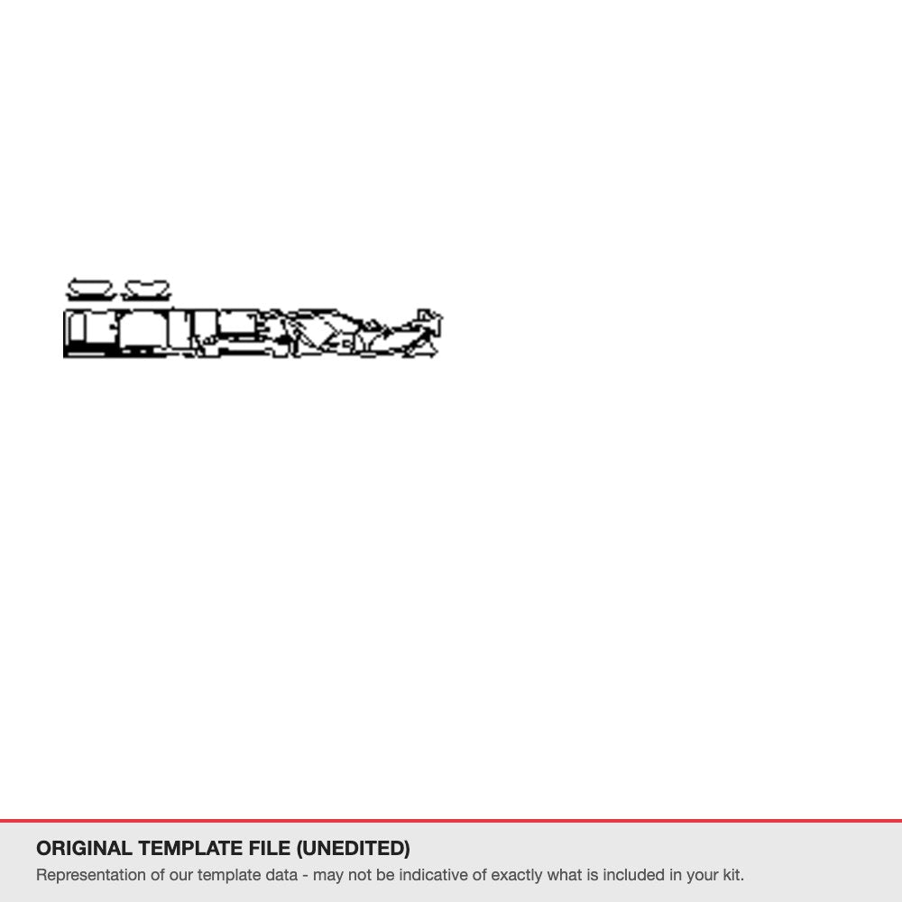 Lexus ES 2025 original template file