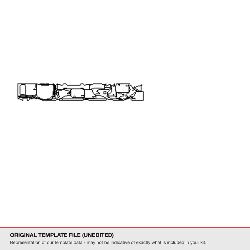 Lexus GS 2016+ original template file (template 3)