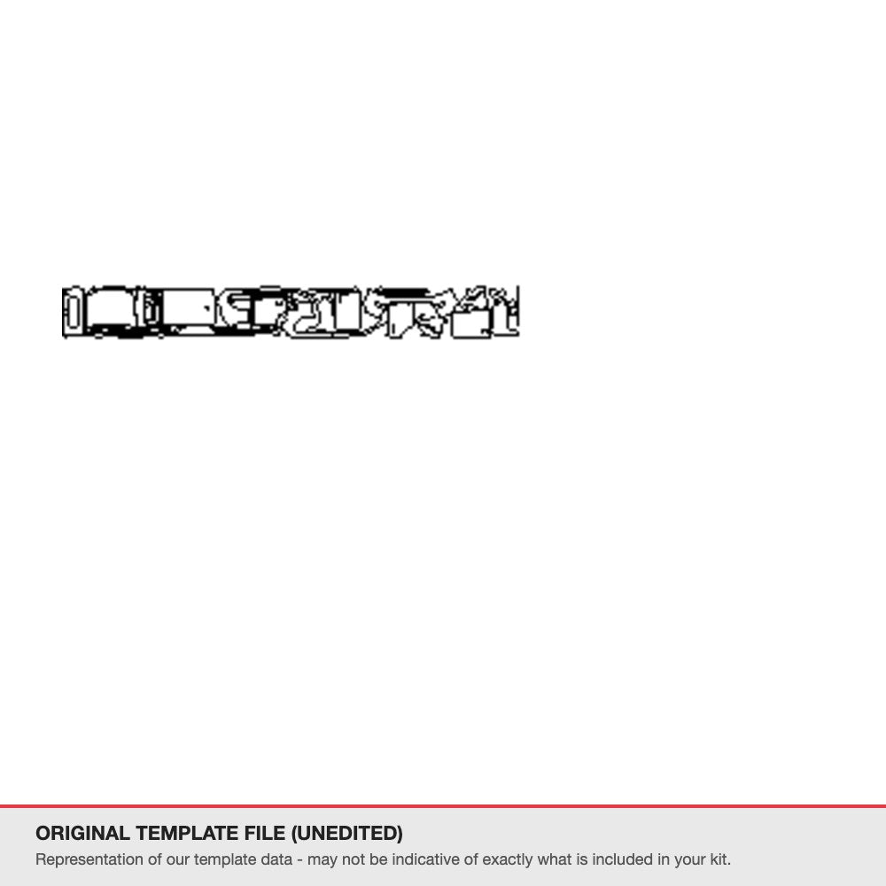 Lexus GX 460 2022+ original template file
