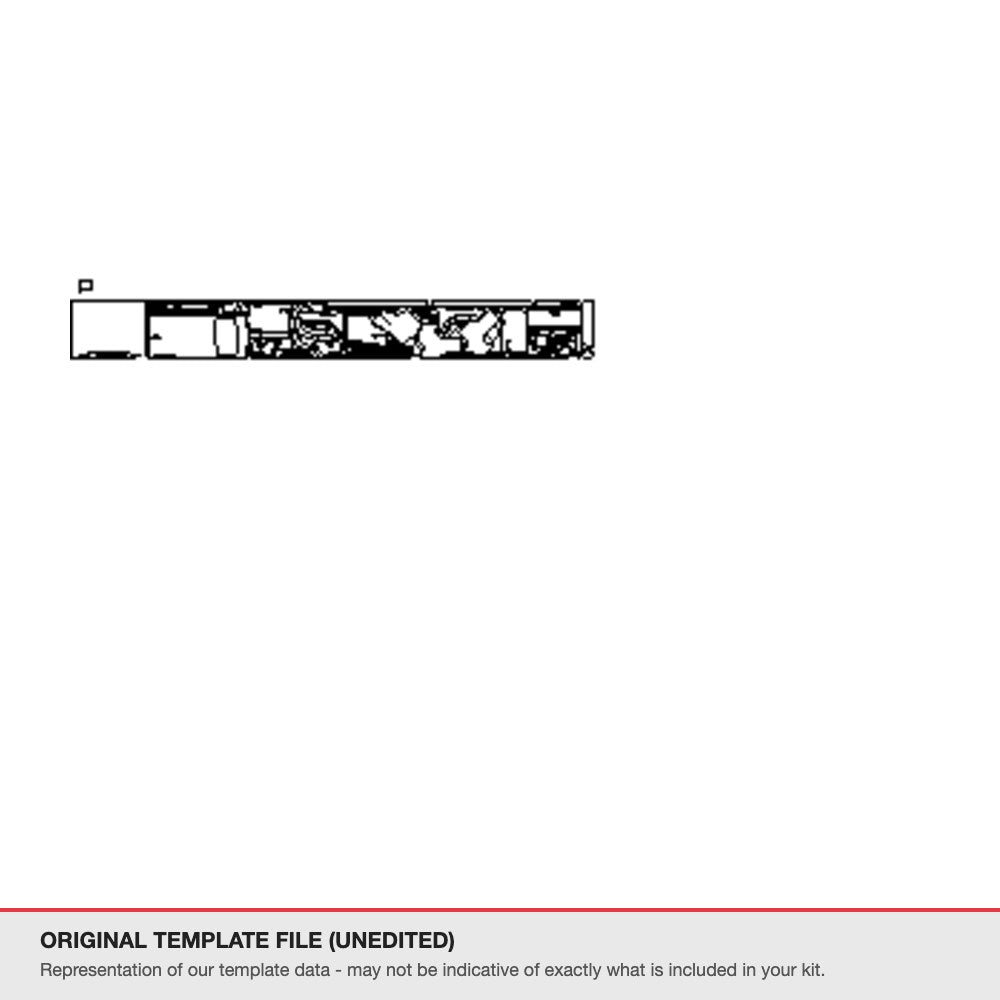 Lexus GX 550 2024+ original template file