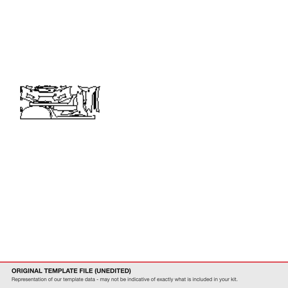 Lexus IS 2013-2014 original template file (template 1)