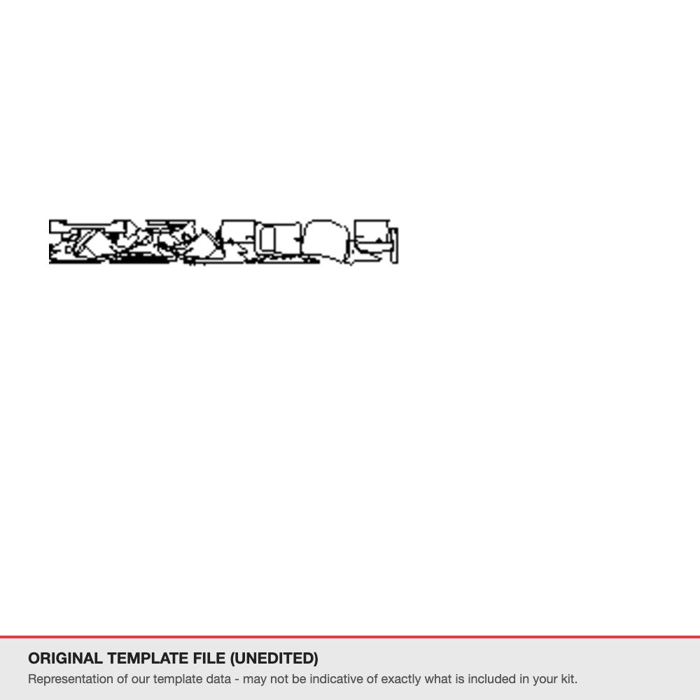Lexus IS F Sport Performance 2026+ original template file