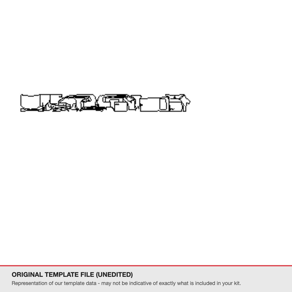 Lexus LX 570 2012-2015 original template file