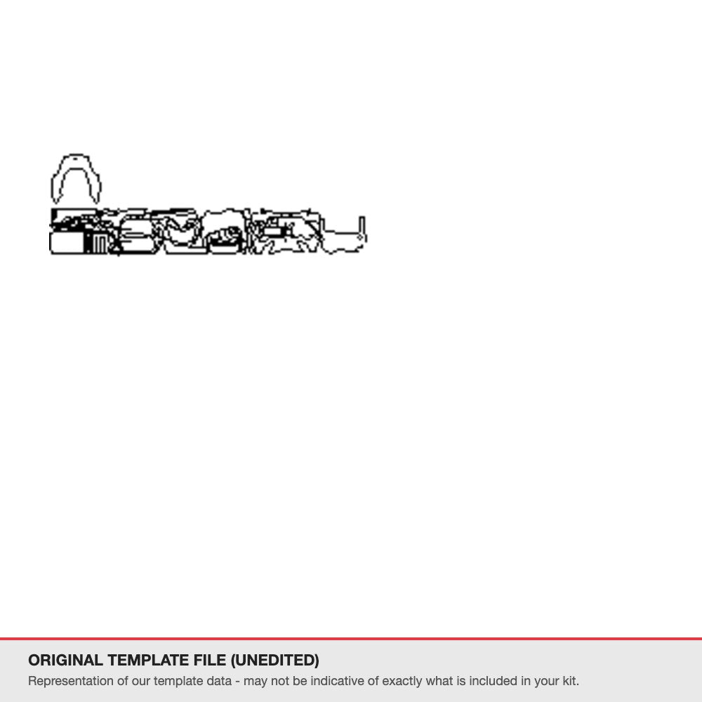 Lotus Exige 2022+ original template file