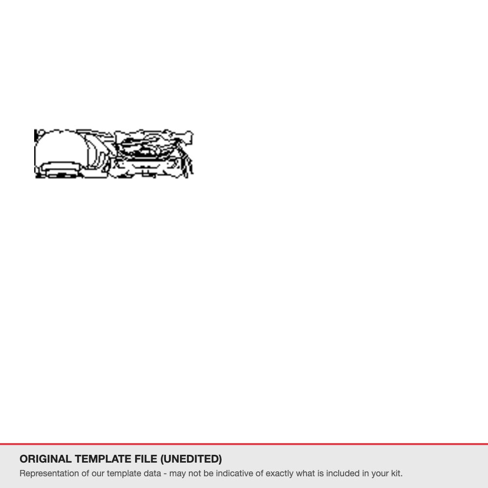 Renault Megane Hatchback 2021-2023 original template file