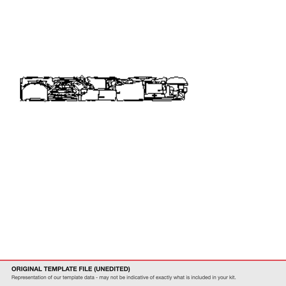 Renault Megane Hatchback 2024+ original template file