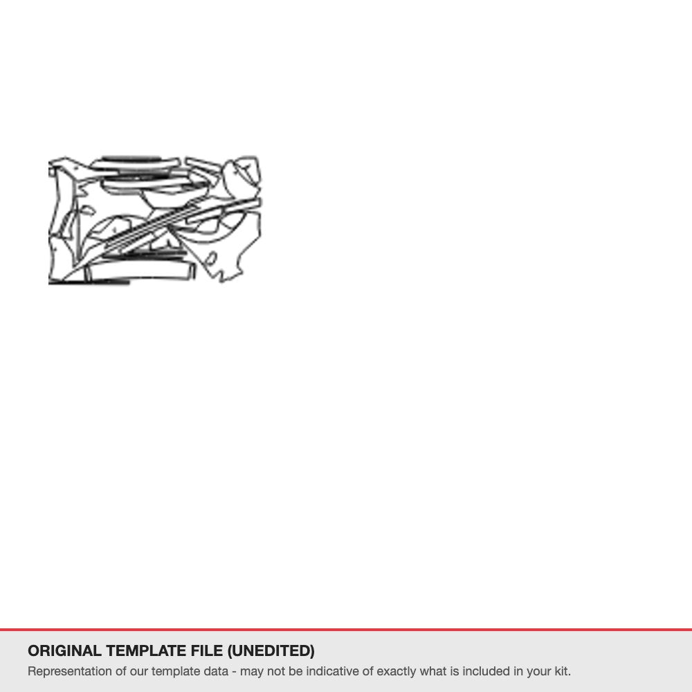 Renault Captur 2024 original template file