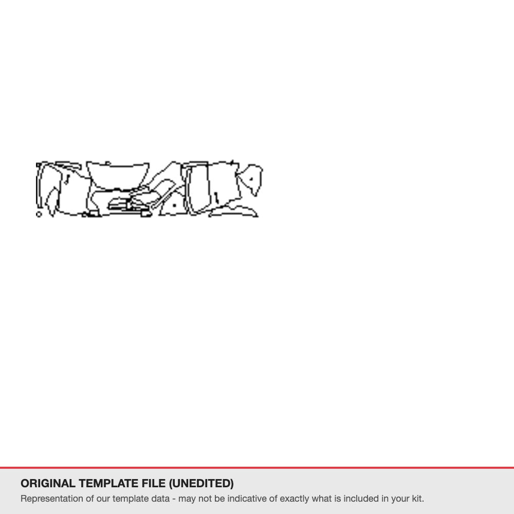 Renault Trafic 2021-2024 original template file