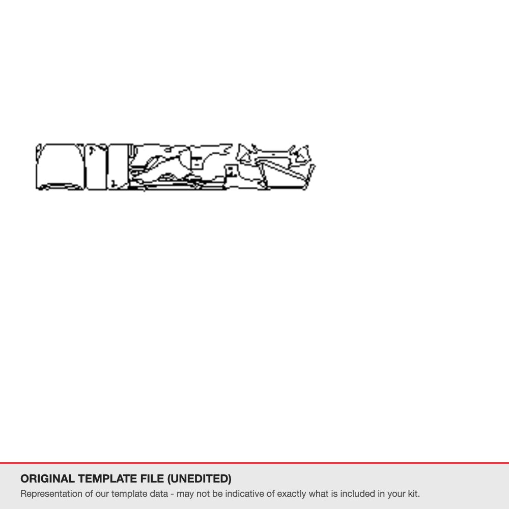 Maserati GranTurismo 2020-2022 original template file (template 1)