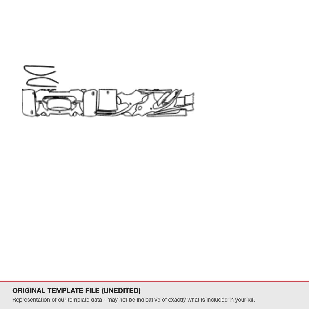 Maserati GranTurismo 2023+ original template file (template 1)