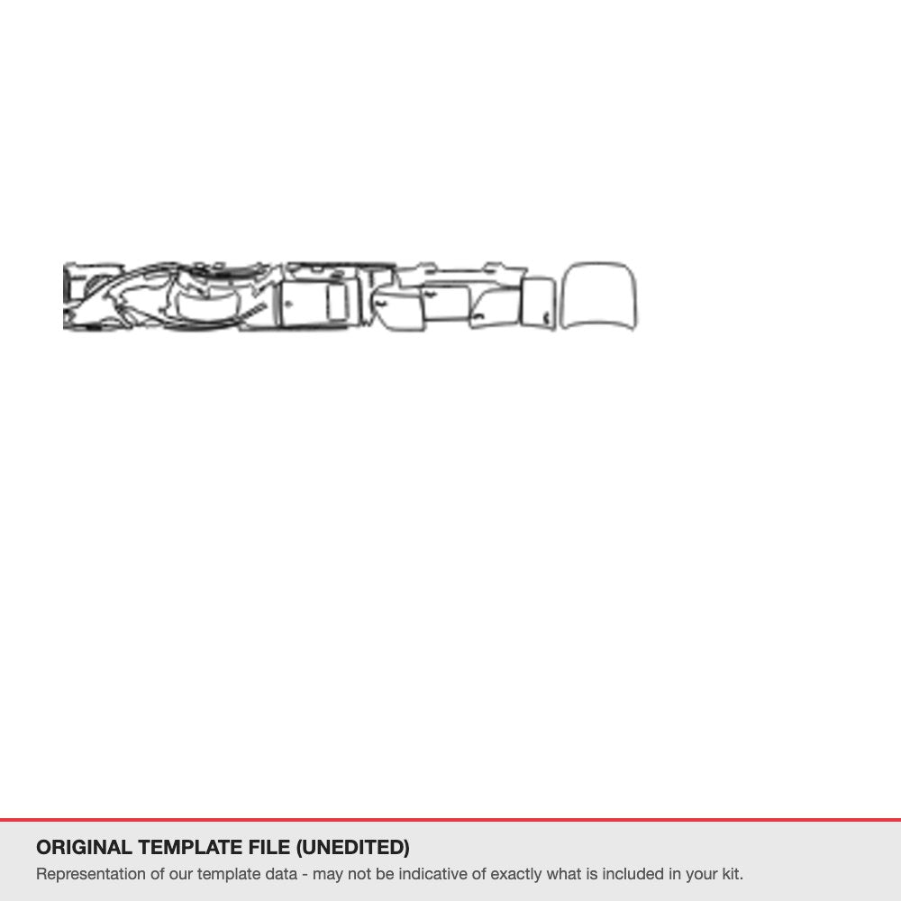 Maserati Quattroporte 2014-2015 original template file