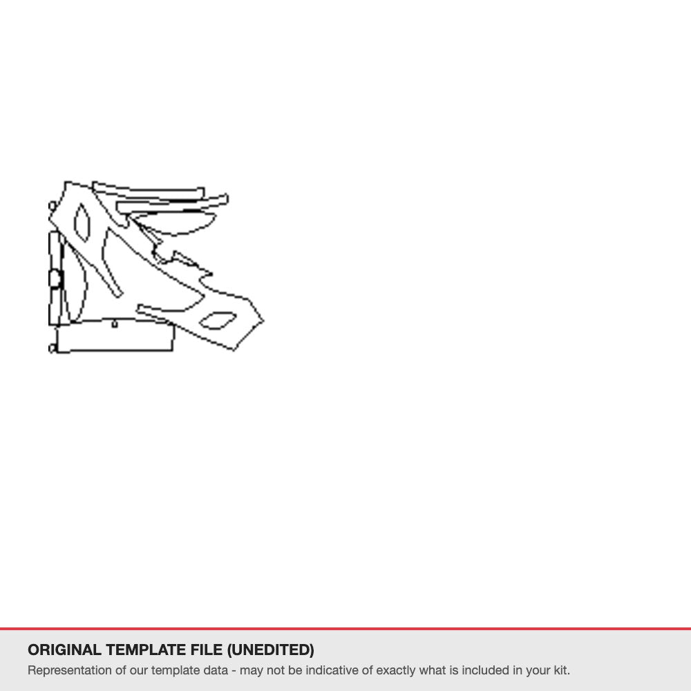 Mazda 2 2014-2019 original template file