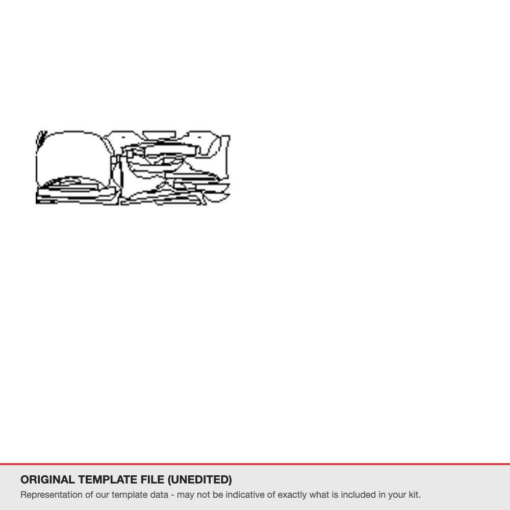 Mazda 2 2020-2022 original template file