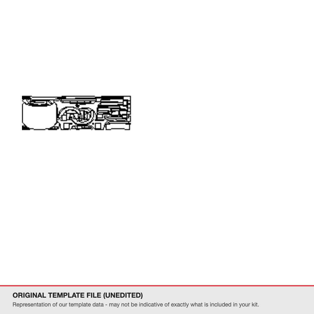 Mazda CX-3 2022+ original template file