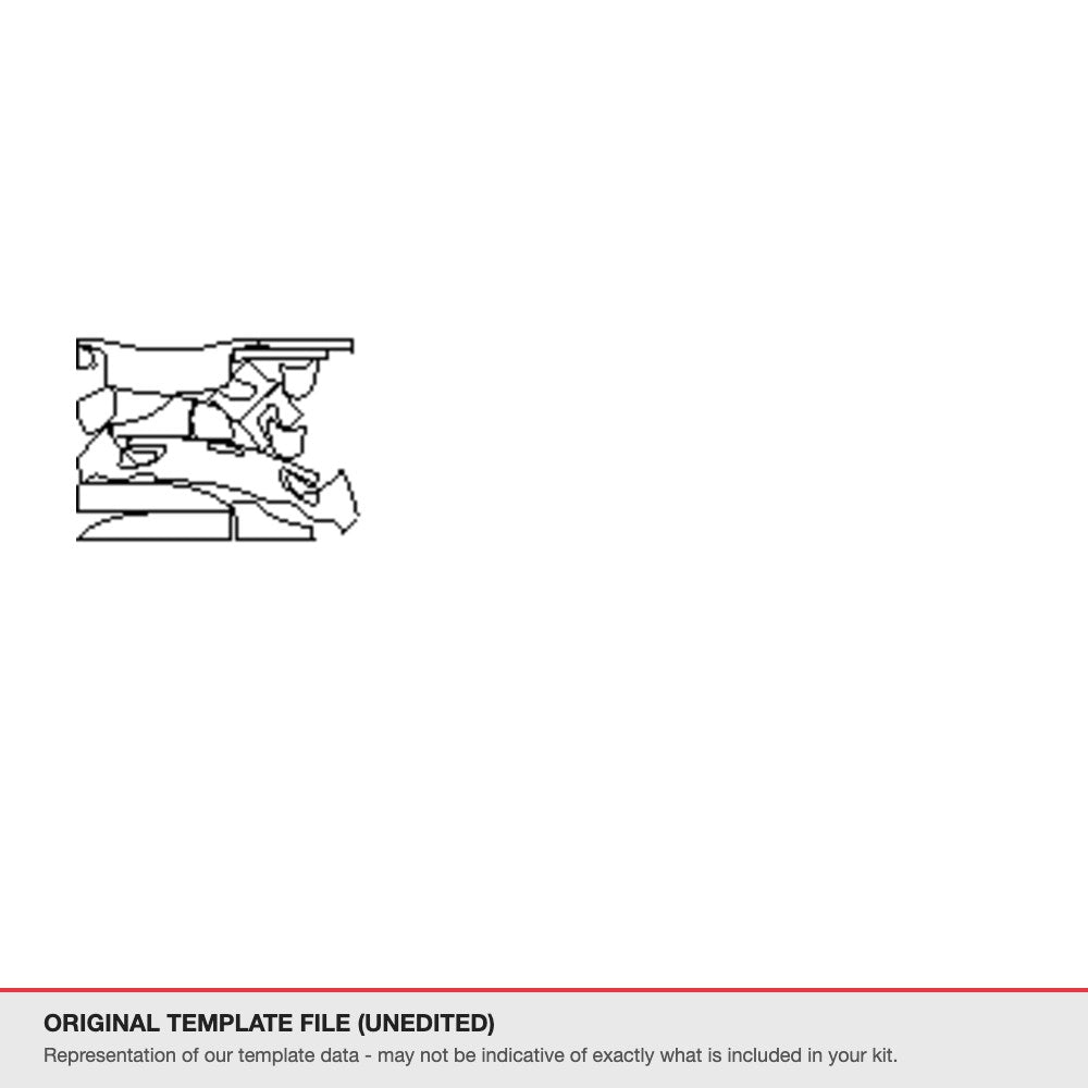 Mazda RX-7 1995+ original template file