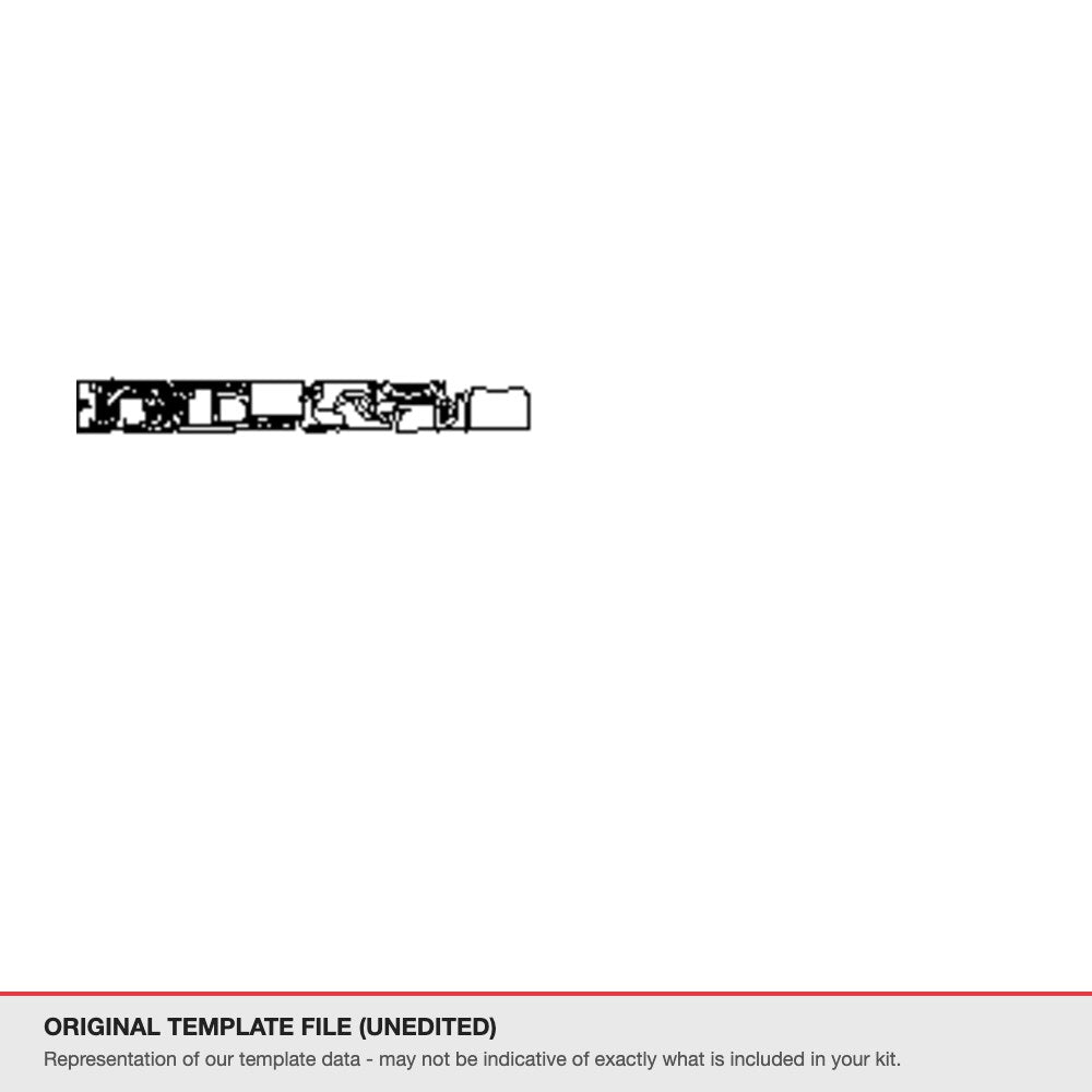 Mazda BT-50 2025+ original template file