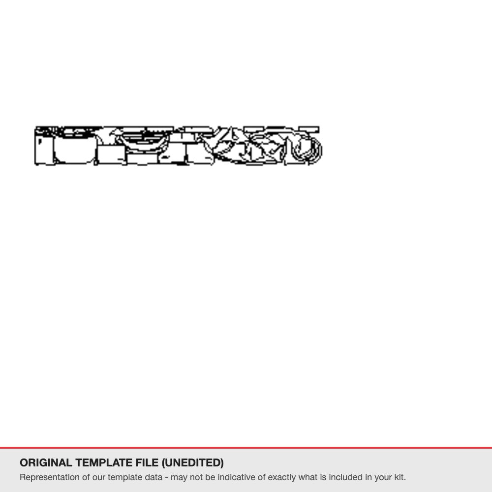 Mazda CX-6e 2026+ original template file