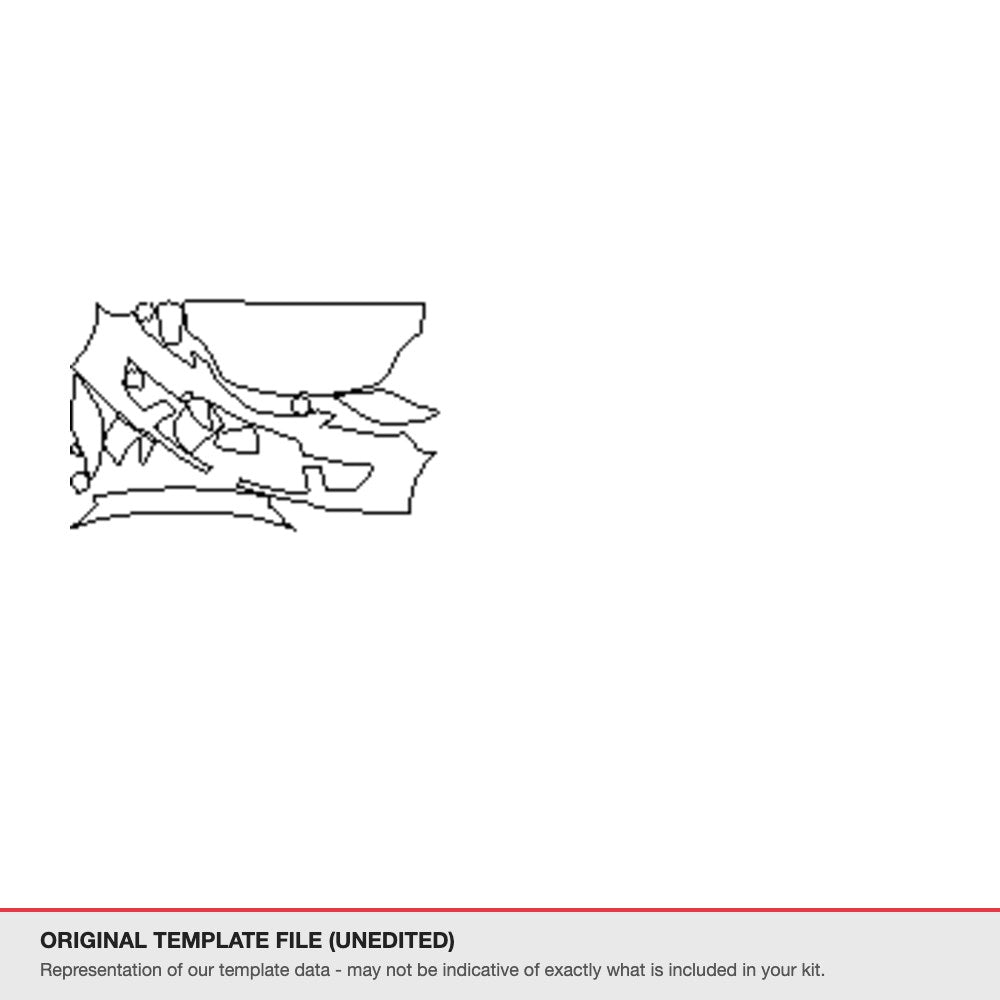 Mazda 5 2011-2016 original template file