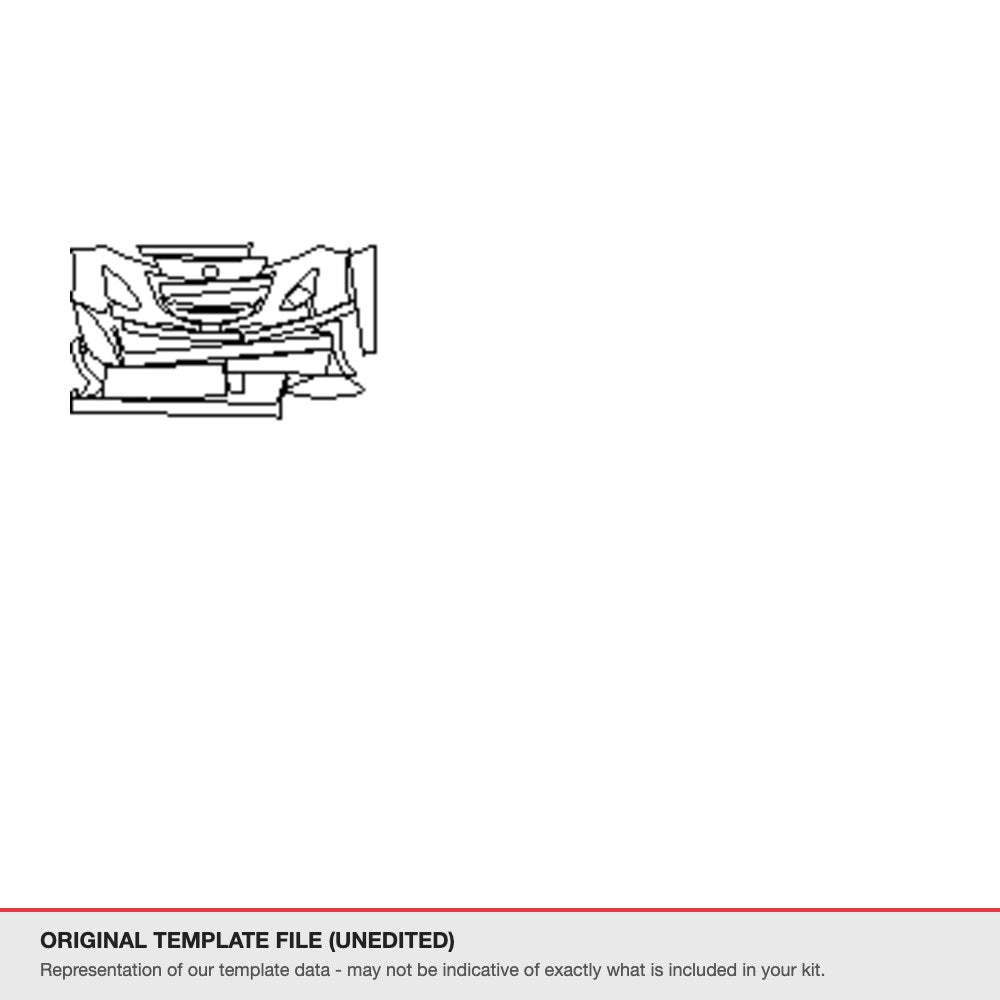 Mazda 5 2017+ original template file