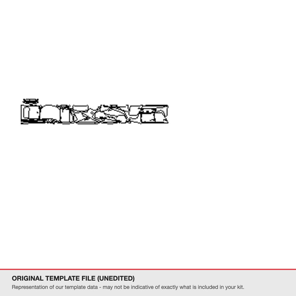 Mazda 3 2020+ original template file