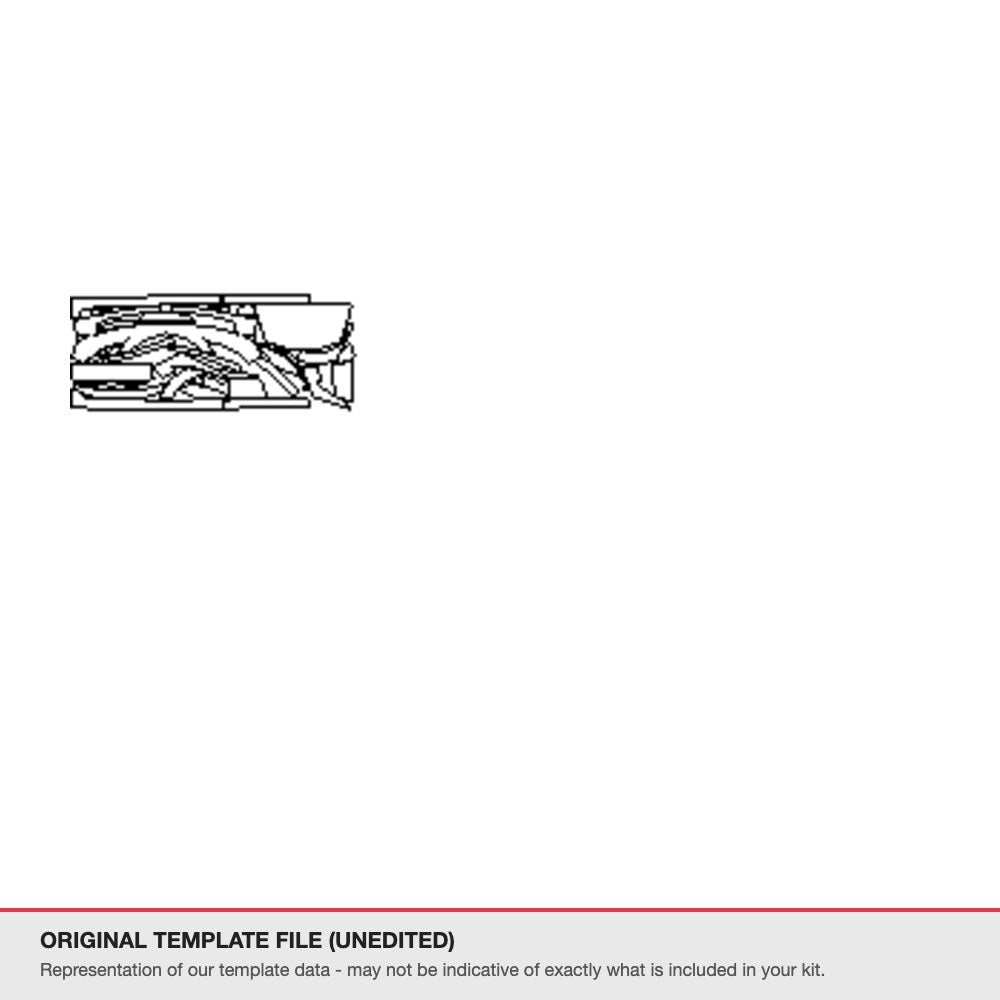 Mazda 6 2013-2016 original template file