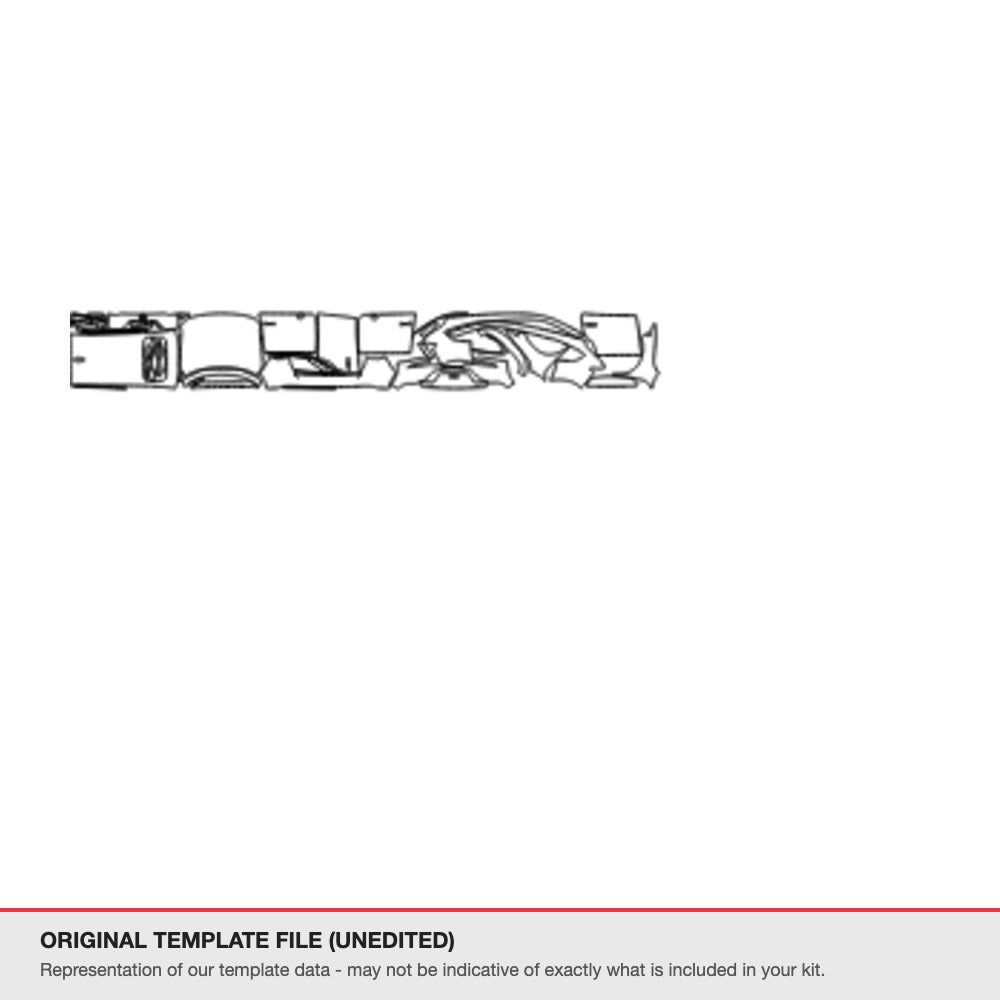 Mazda CX-8 2020+ original template file