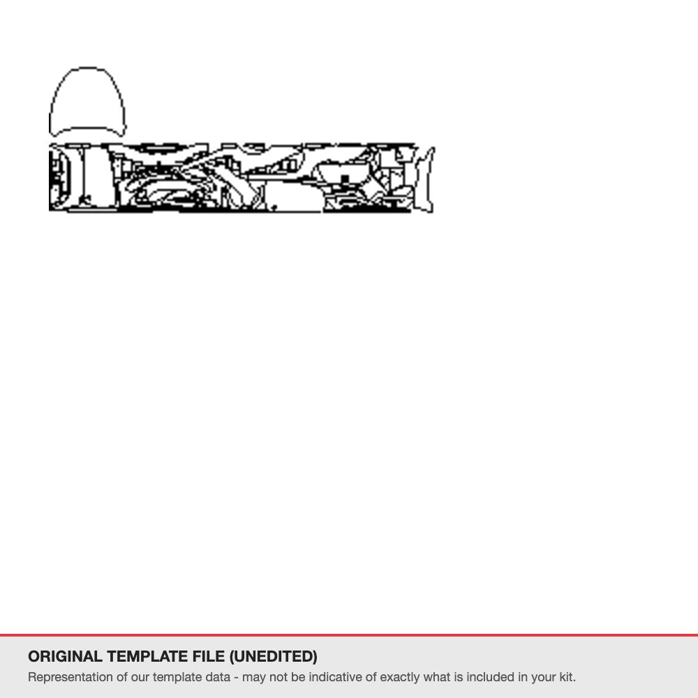 MG Cyberster 2024+ original template file