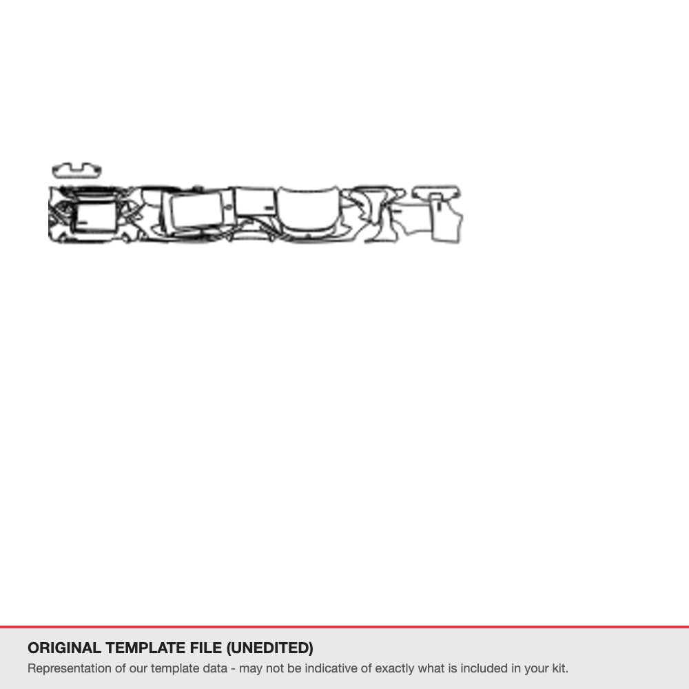 MG HS 2021+ original template file