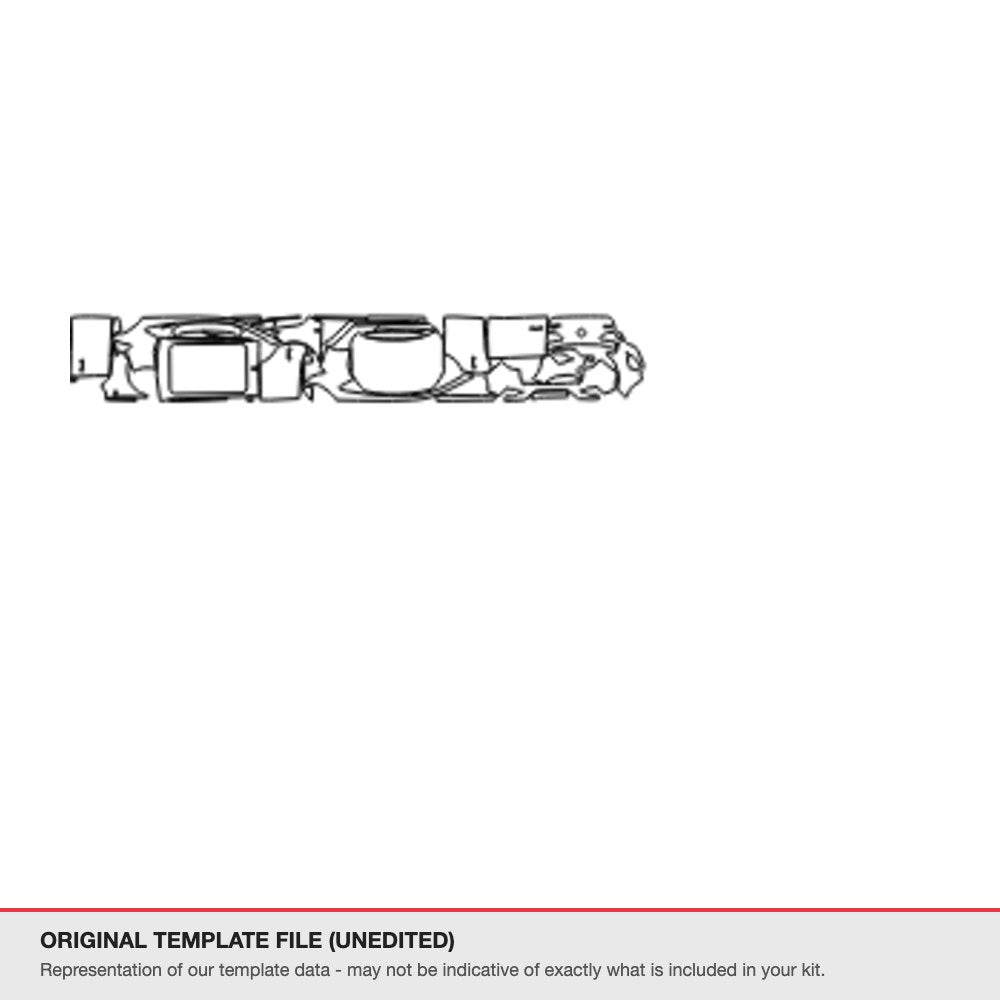 MG ZS 2022-2024 original template file
