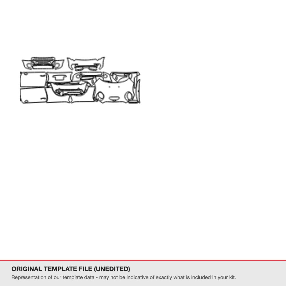 Mini Convertible 2020-2021 original template file (template 2)