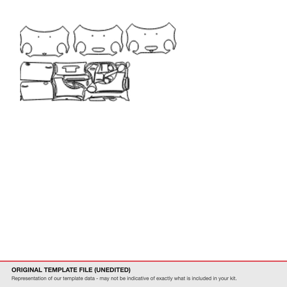Mini Convertible 2022-2023 original template file (template 1)