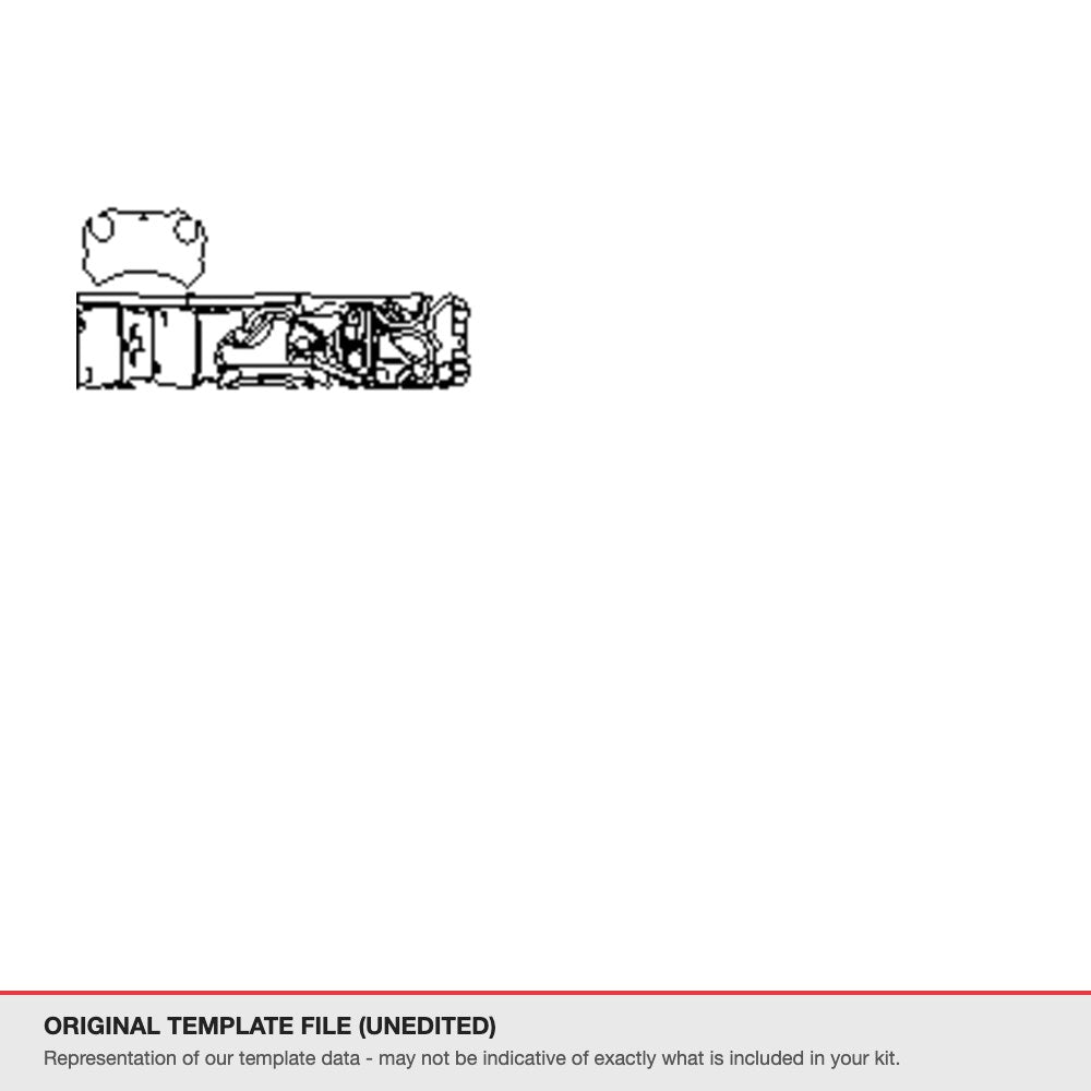 Mini Convertible 2024+ original template file (template 2)
