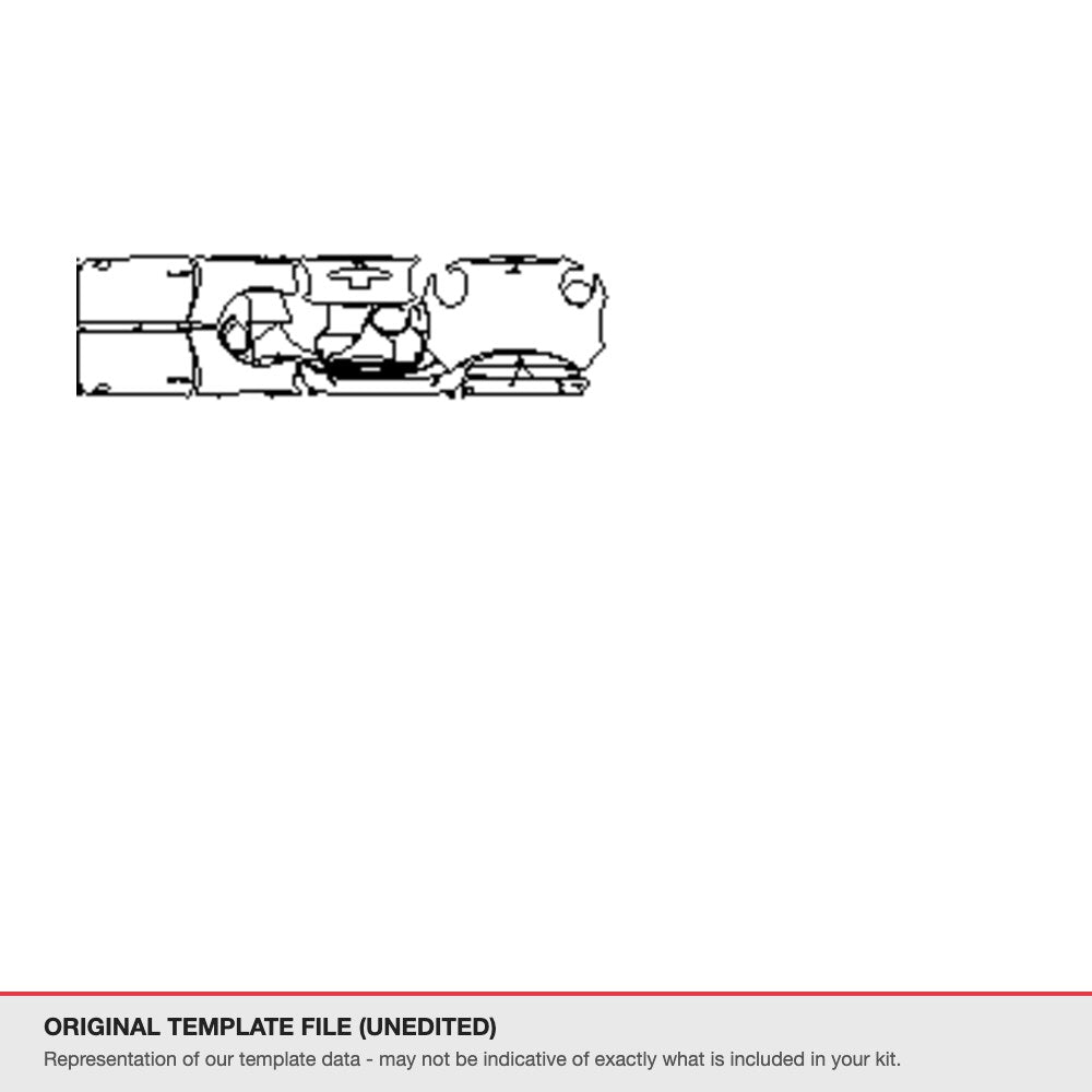 Mini Convertible 2024+ original template file (template 1)