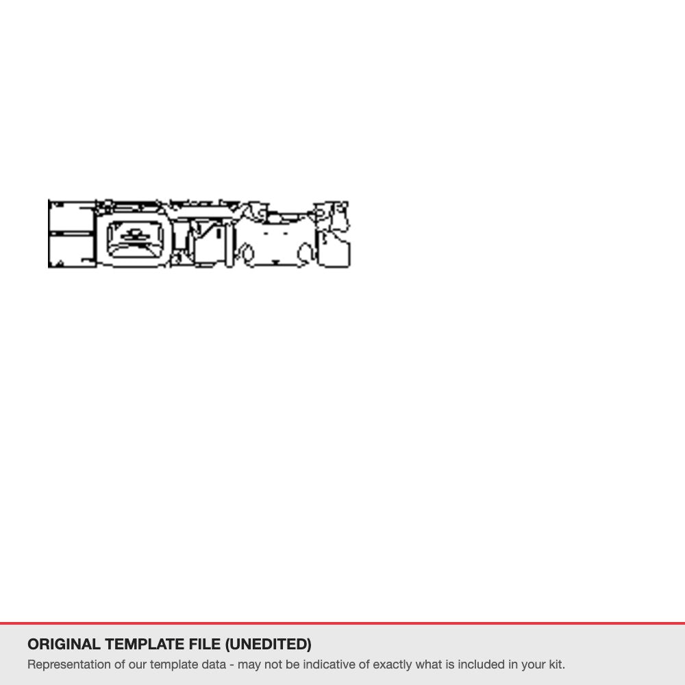 Mini Cooper 5-Door 2017-2019 original template file