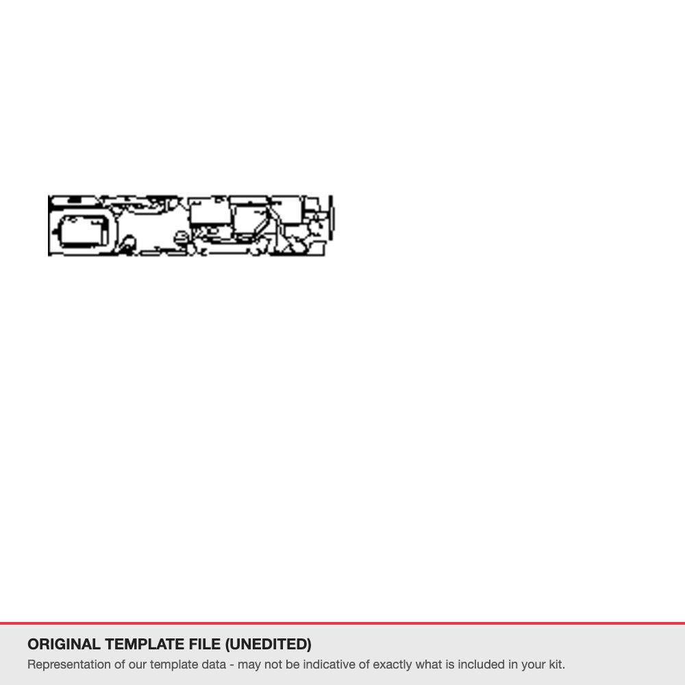 Mini Cooper 5-Door 2024+ original template file