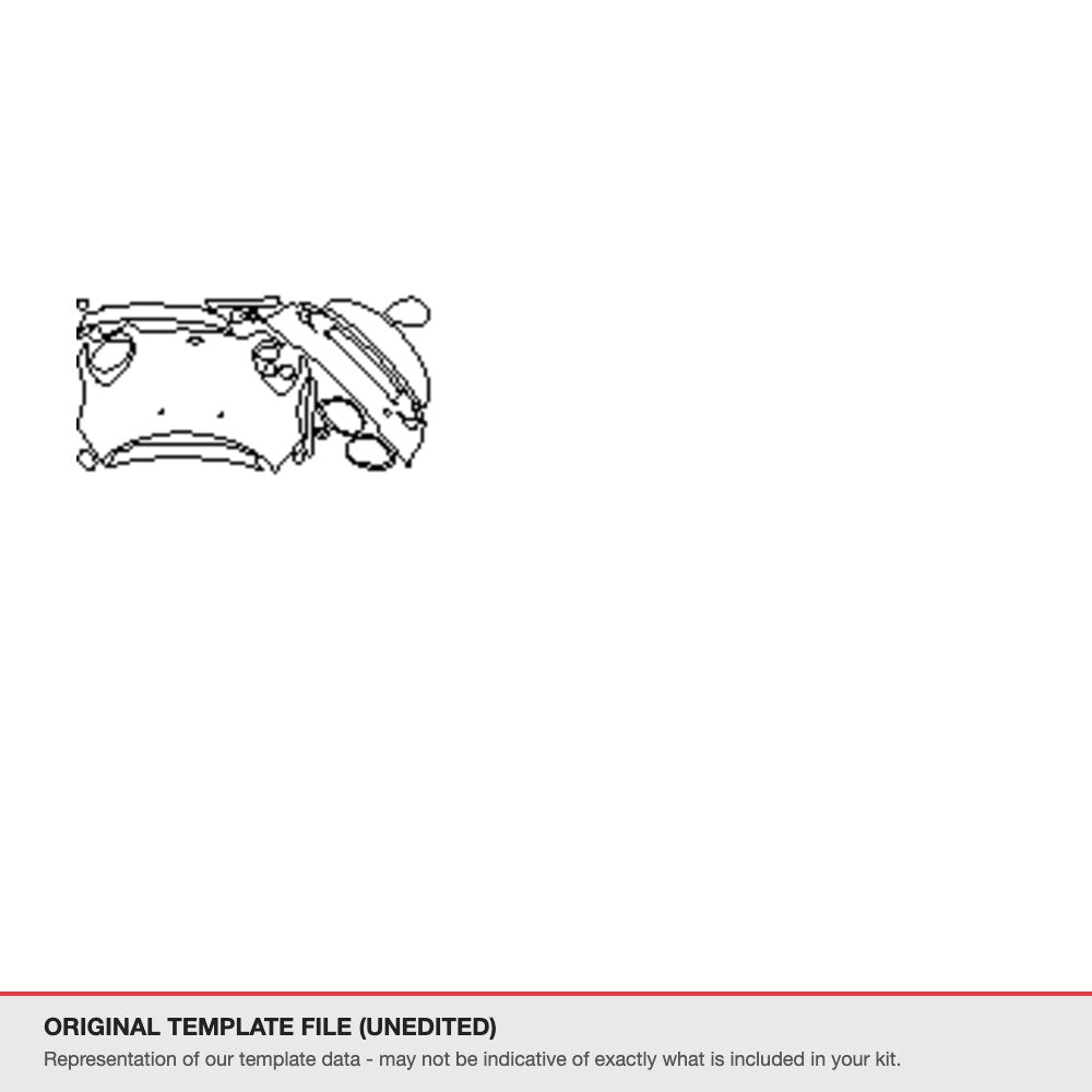 Mini Paceman Cooper 2017+ original template file