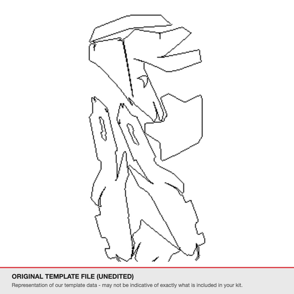 BMW GT 400 2023+ original template file