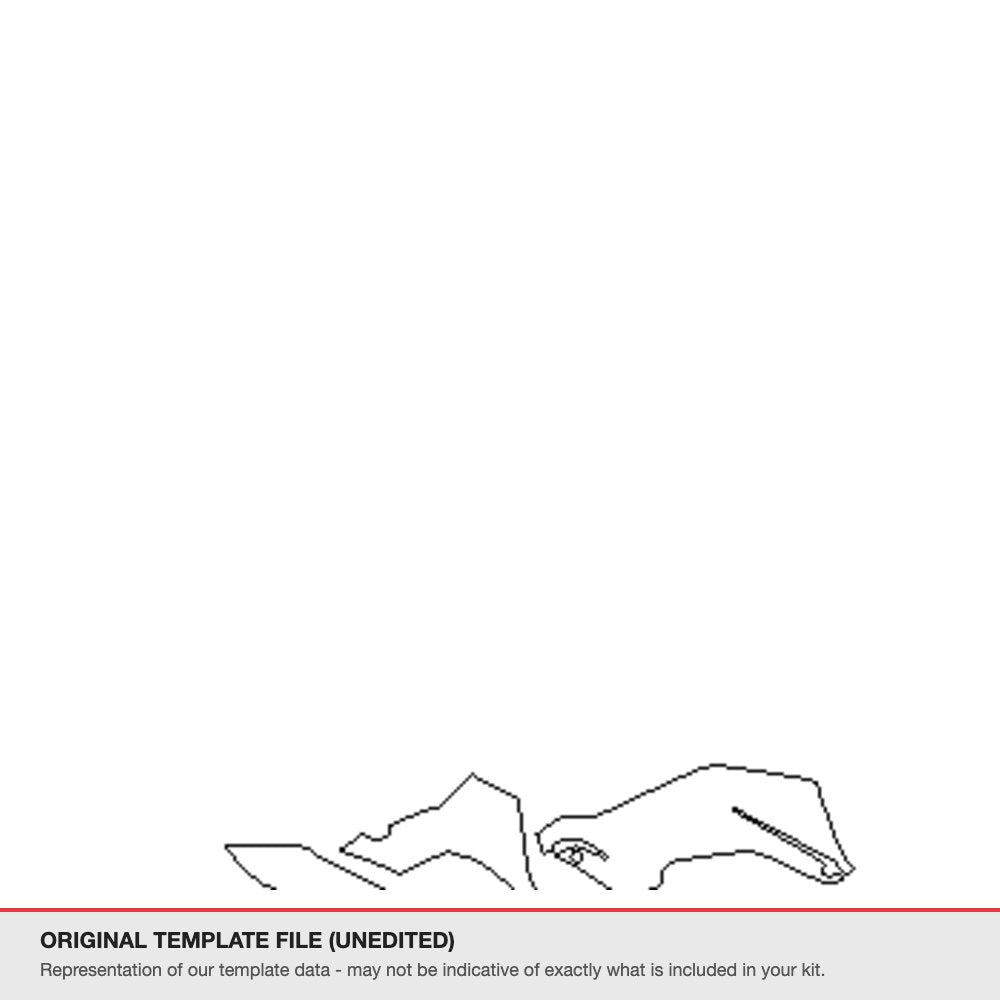 BMW K 1300 R 2017+ original template file