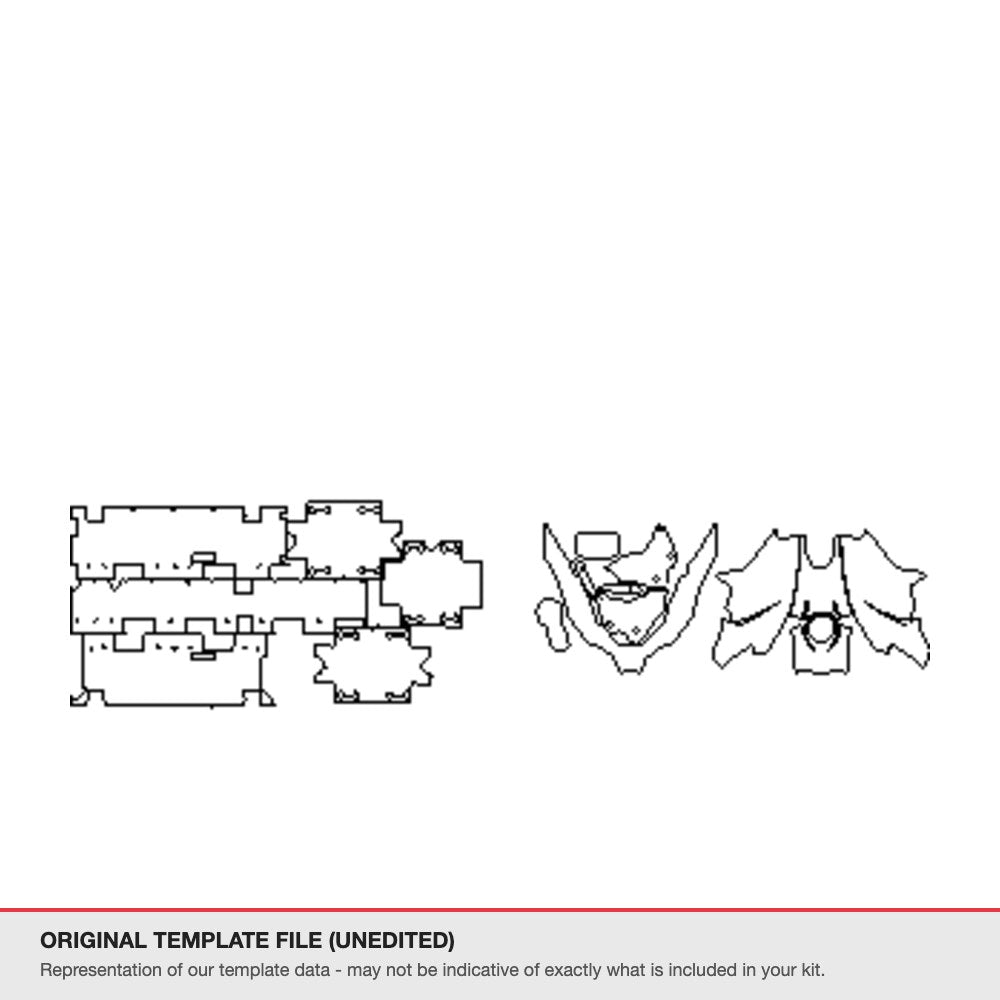 BMW R1250 GS Adventure 2019-2022 original template file