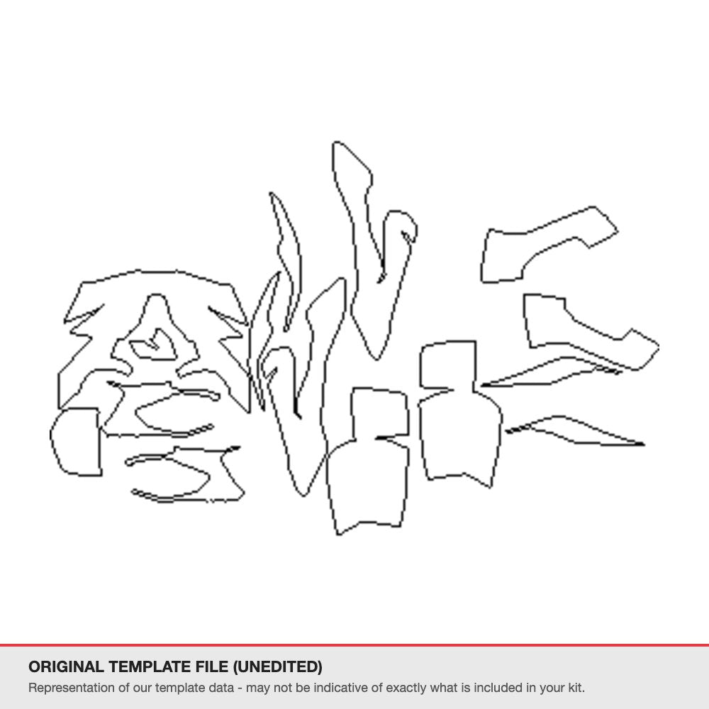 BMW 1000 XR 2017-2022 original template file