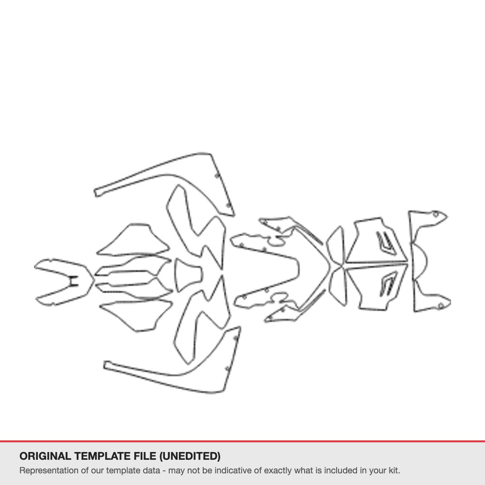 Honda CB 1000 R 2017+ original template file