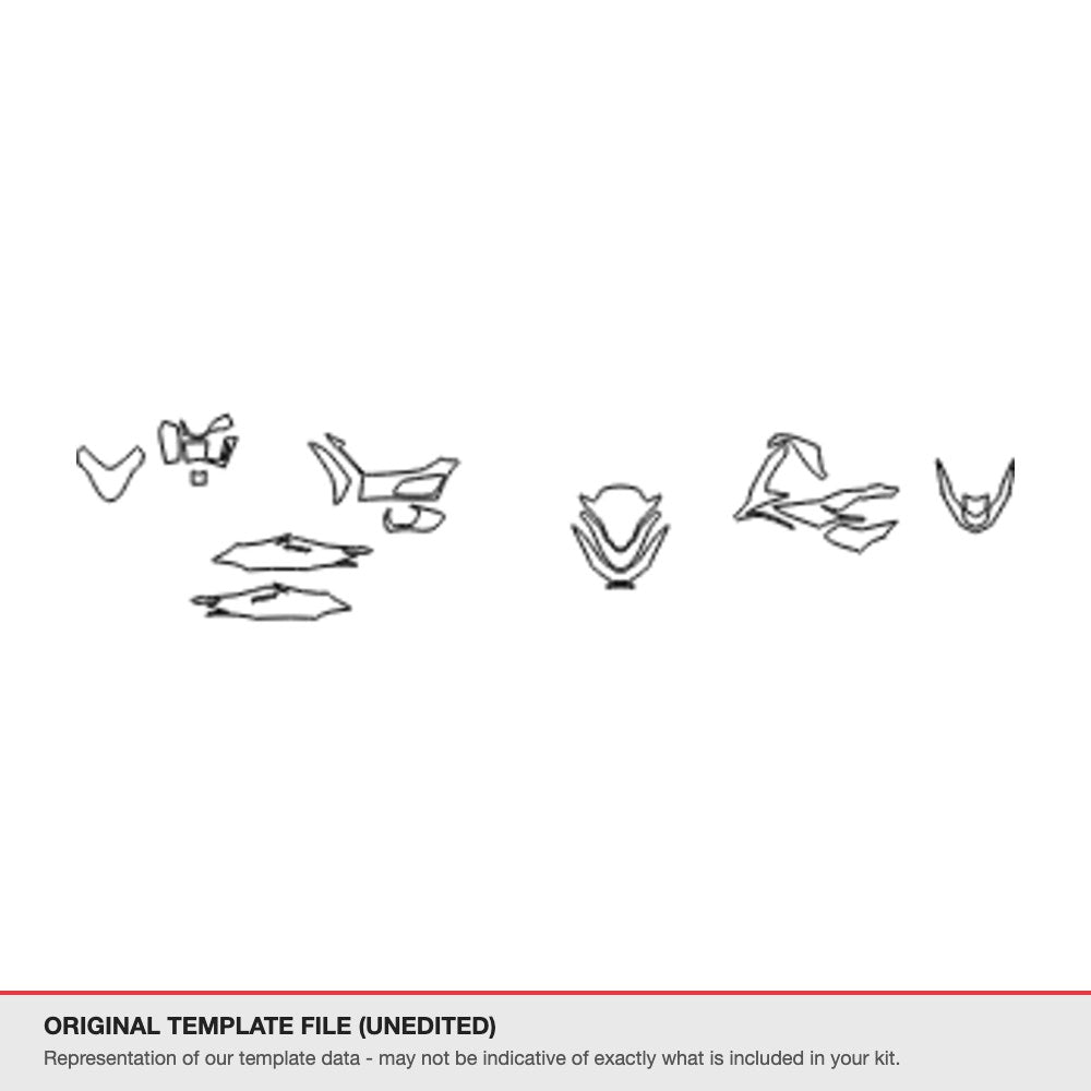 Honda PCX 160 2021+ original template file