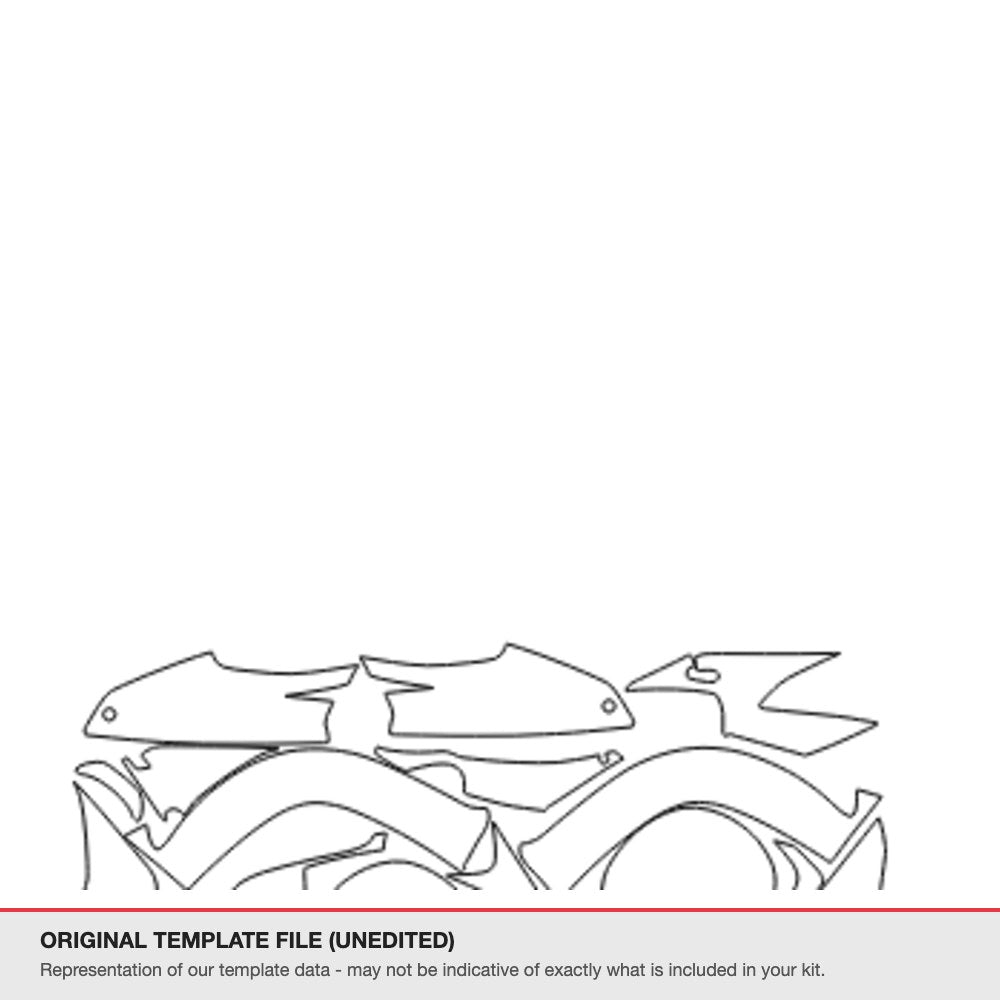 Honda VFR 800 2013+ original template file