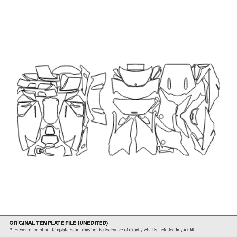 Honda Gold Wing 2022 original template file