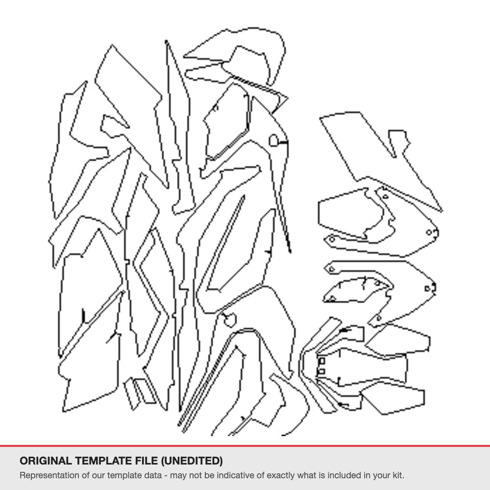 Honda X-ADV 750 2021-2024 original template file