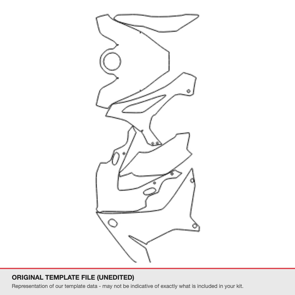 Honda CBR 1000RR 2021+ original template file